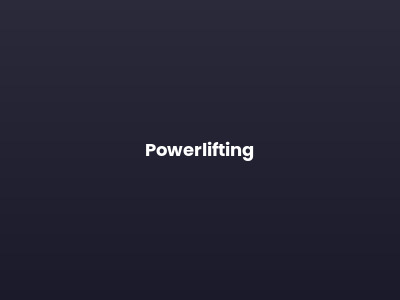 Powerlifting